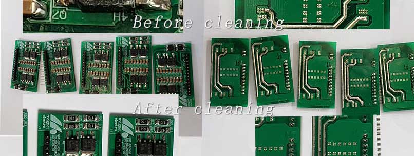 Supercritical CO2 cleaning integrated circuit board