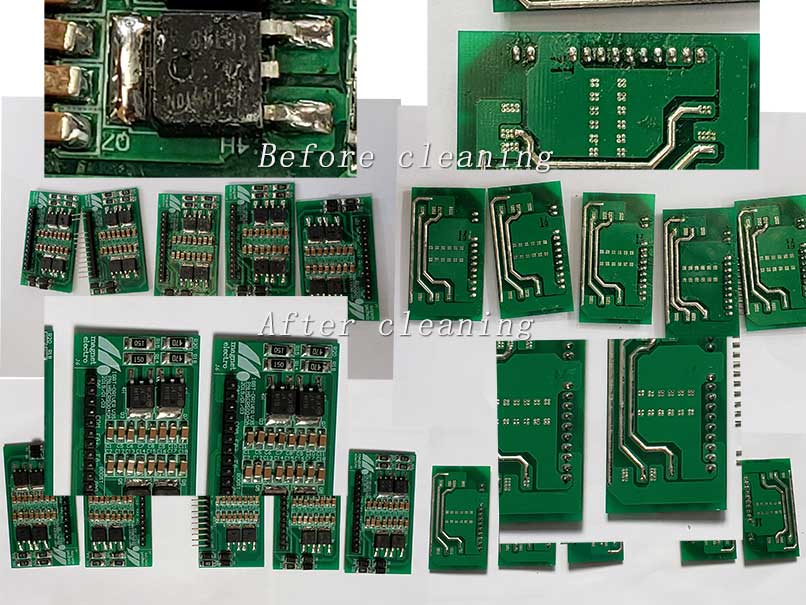 Supercritical CO2 fluid cleaning circuit board