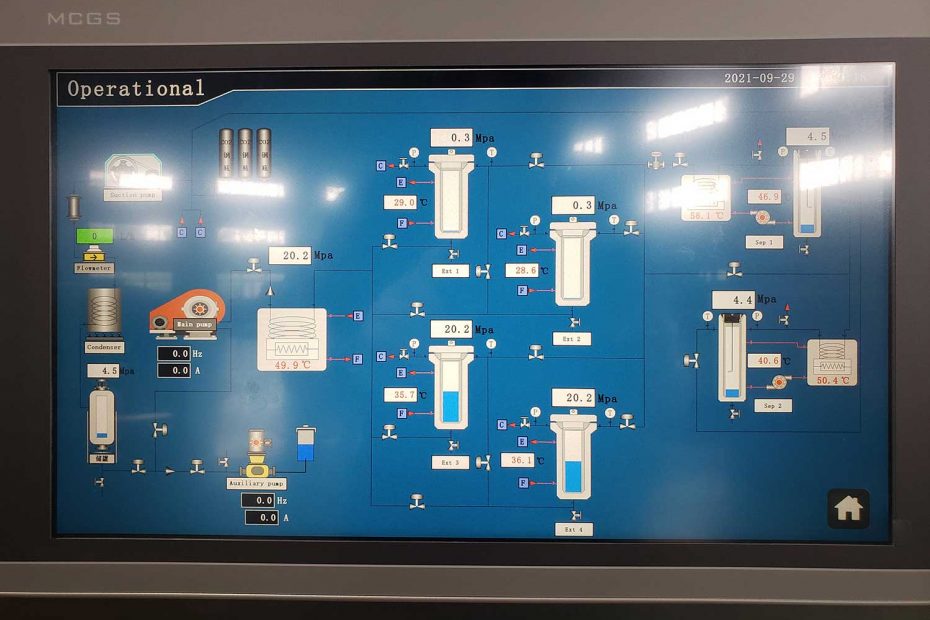 What are the 3 key points of supercritical CO2 extraction?