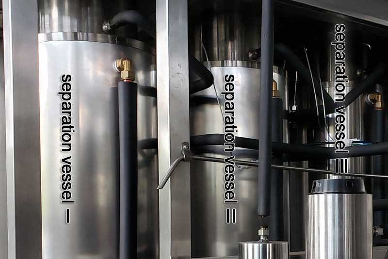 Entrainer system of supercritical CO2 extraction machine