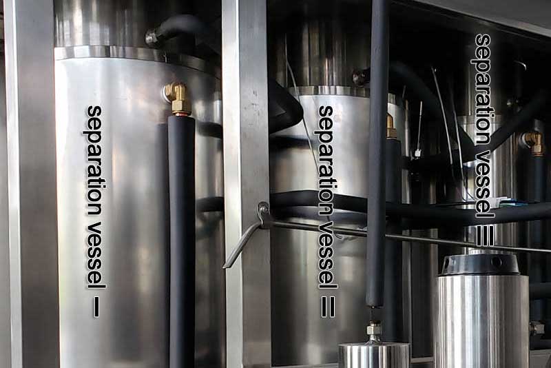 Separator of supercritical CO2 extraction