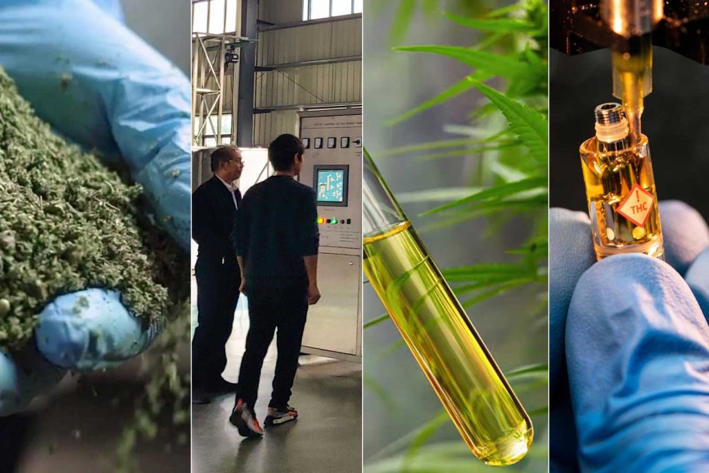 CBD Oil CO2 extarction process